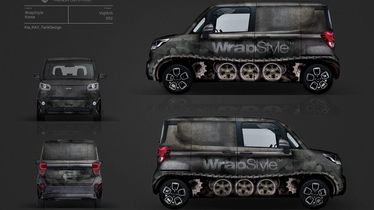 Kia Ray - Tank design - cover