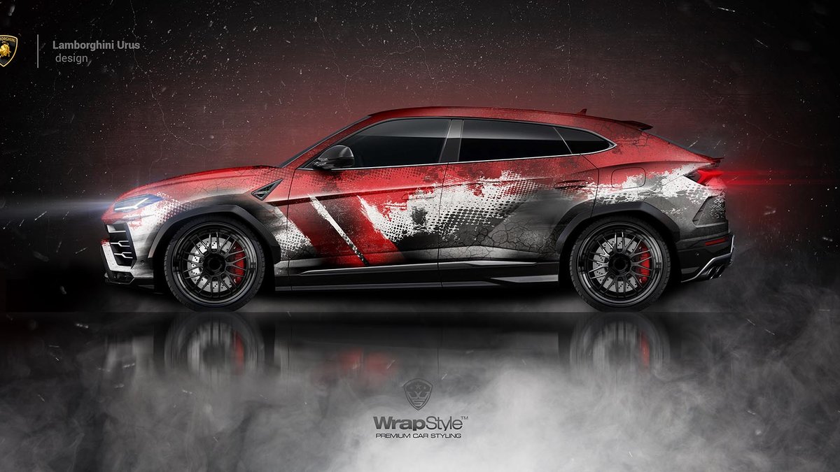 Lamborghini Urus - Bloody Scream design - cover
