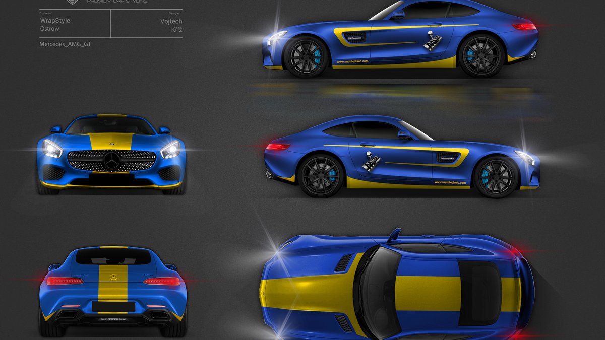 Mercedes AMG GT - MSM design - img 1