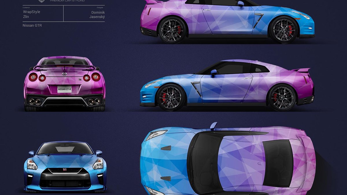 Nissan GTR - Triangle design - img 1