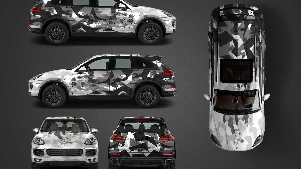 Porsche Cayenne - Camouflage design - img 1