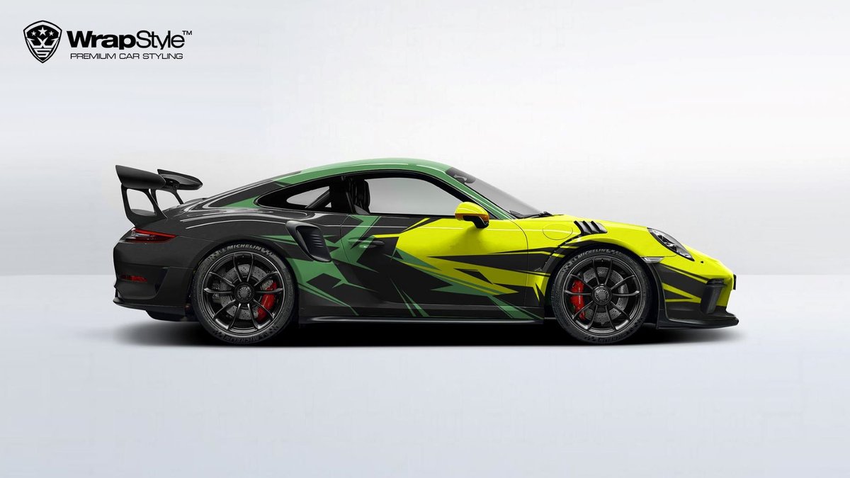 Porsche GT3 - Abstract design - cover
