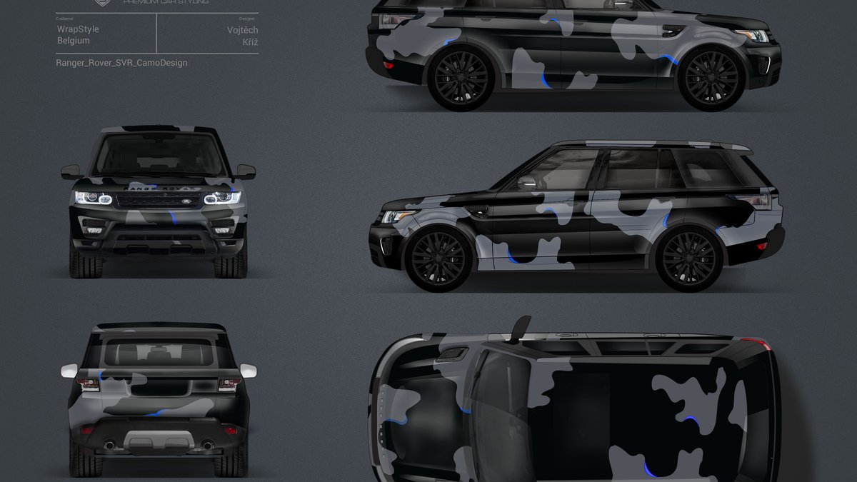 Ranger Rover SVR - Camo design - img 1