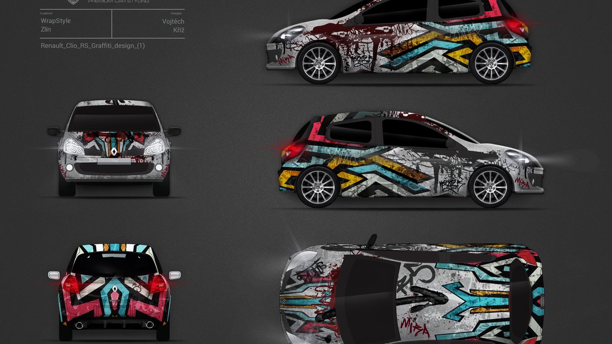 Renault Clio RS - Abstract design - img 1