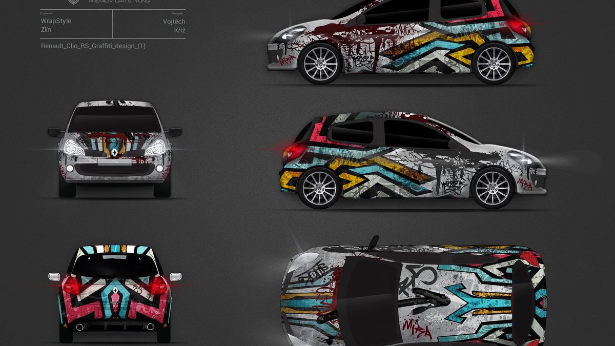 Renault Clio RS - Abstract design - img 2