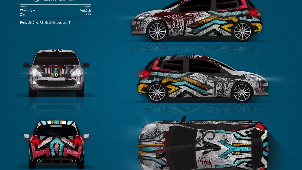 Renault Clio RS - Abstract design - img 3