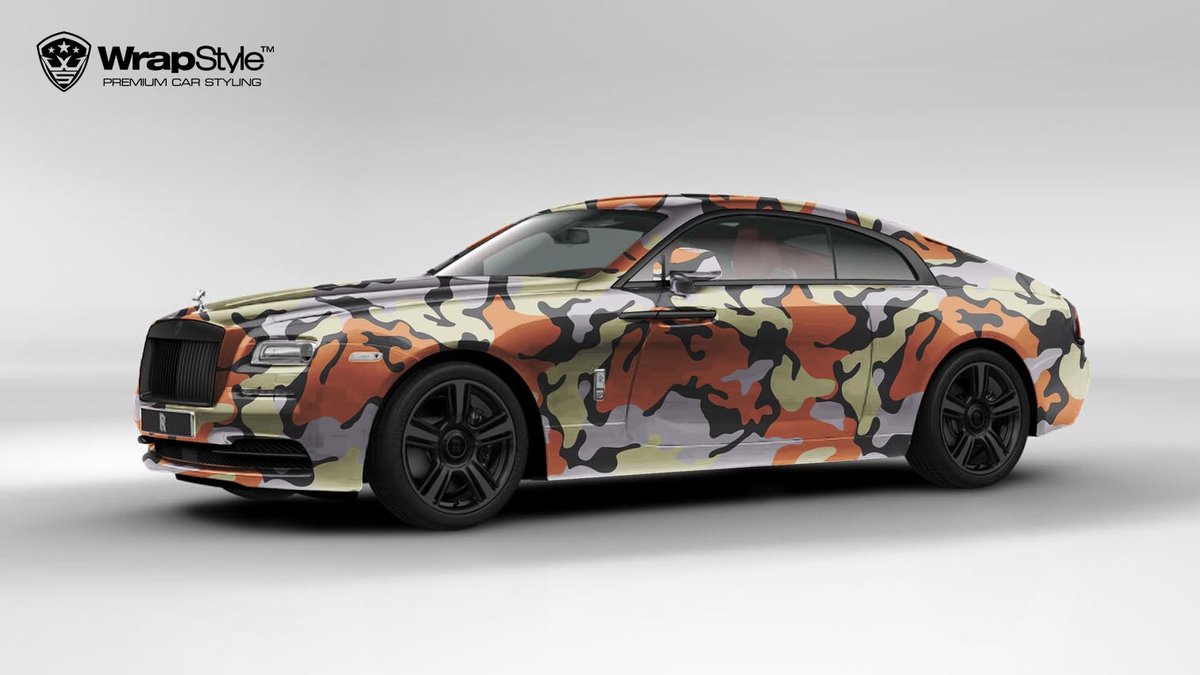 Rolls-Royce Wraith - Camo design - cover