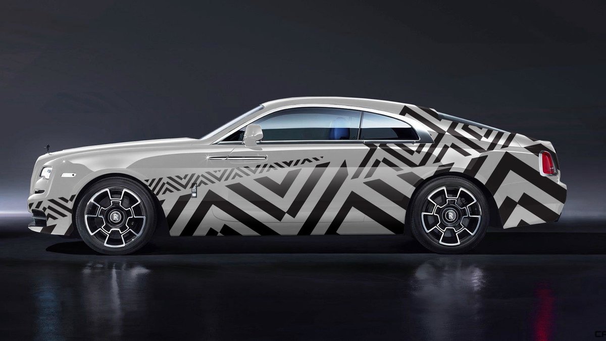 Rolls-Royce Wraith - Ishu Pattern design - cover