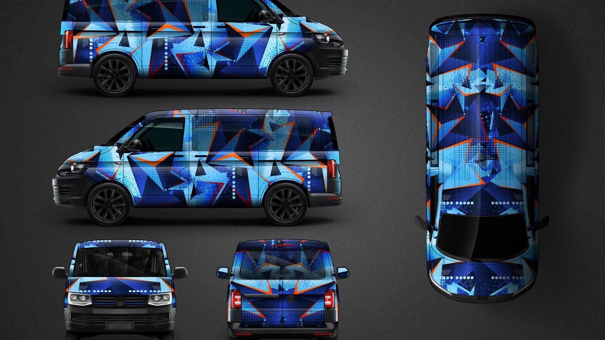 Volkswagen Transporter - Pop Steel Camo design - img 2