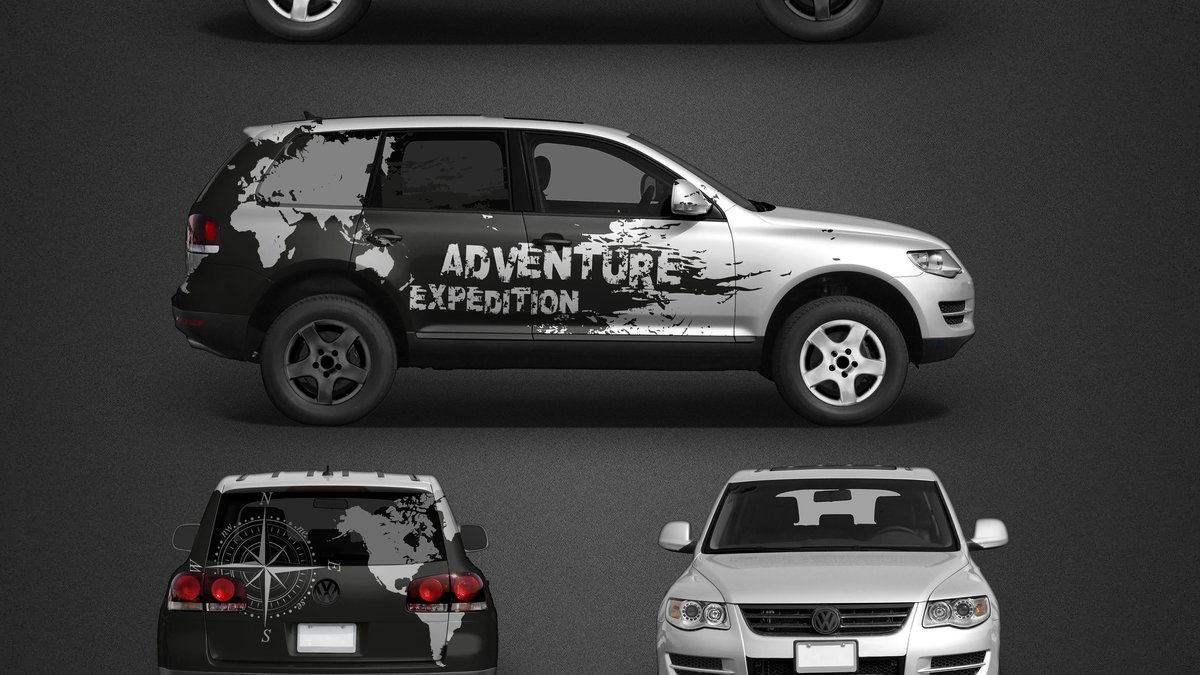 Volkswagen Touareg - Adventure Expedition design - cover