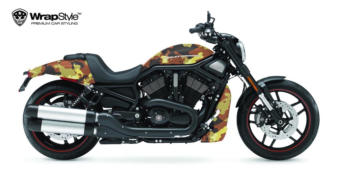 Harley-Davidson - Camo Design - cover
