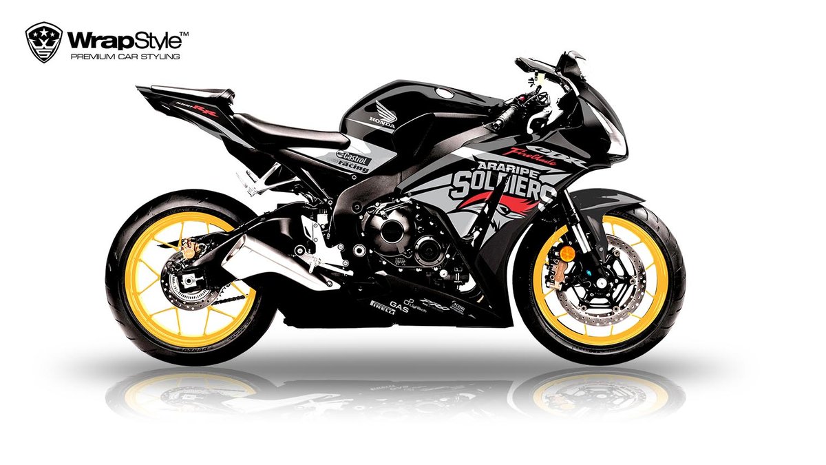 Honda CBR 1000 RR - Araripe Soldiers design - cover