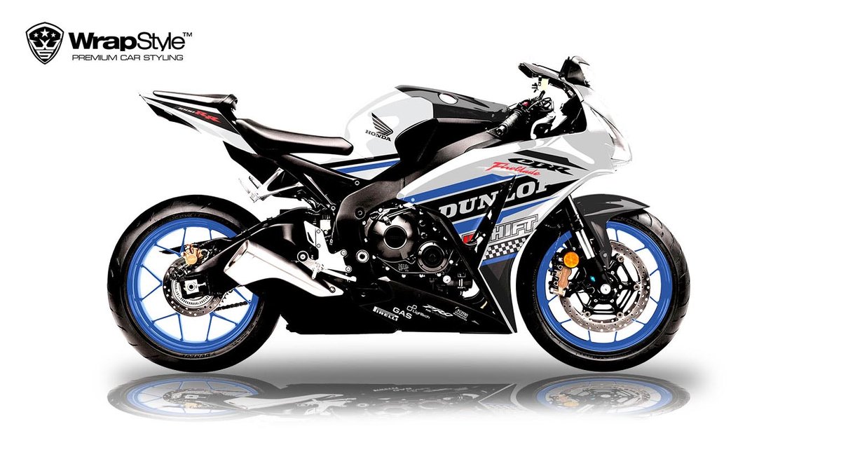 Honda CBR 1000 RR - Dunlop design - cover