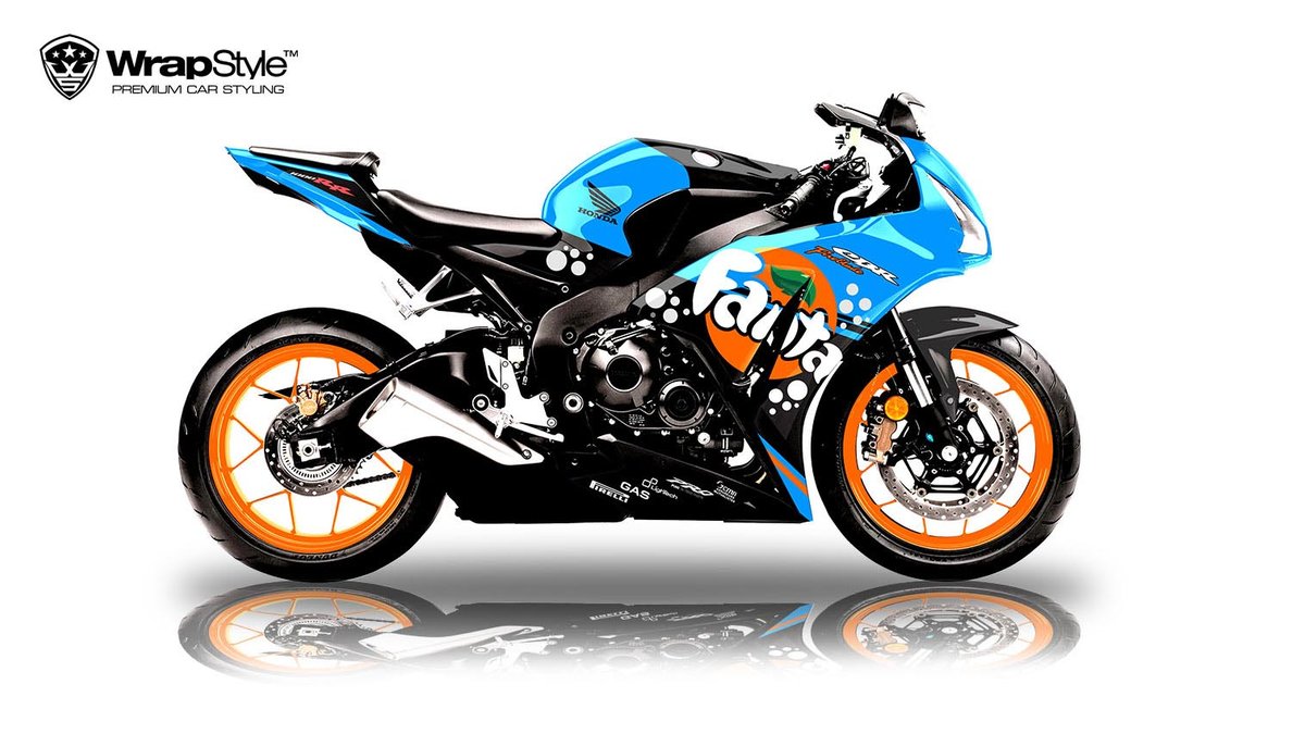 Honda CBR 1000 RR - Fanta design - cover