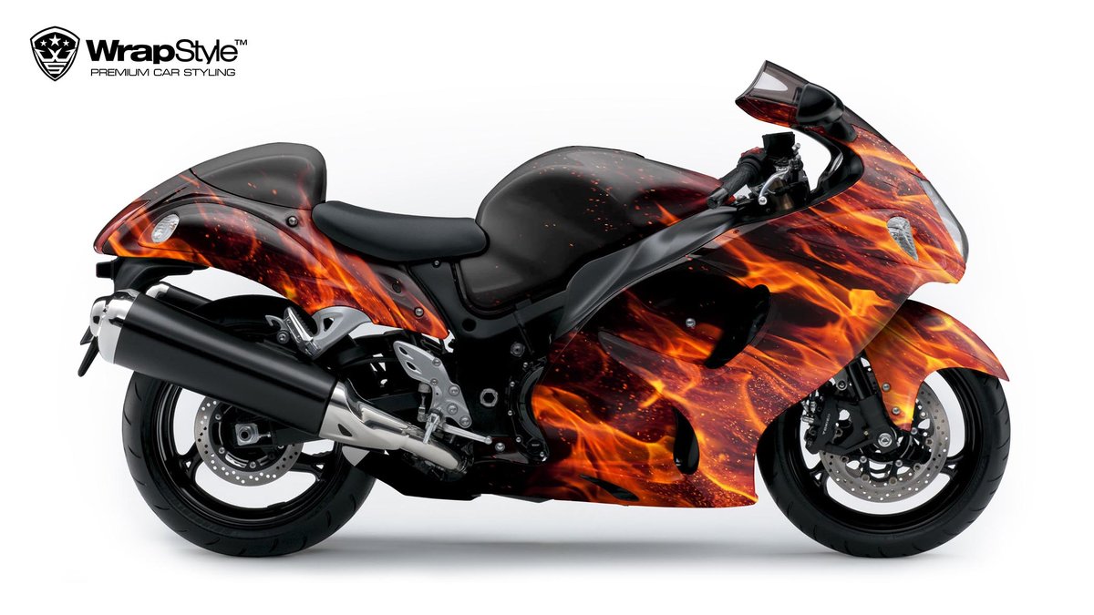 Suzuki Hayabusa - Fire design - cover