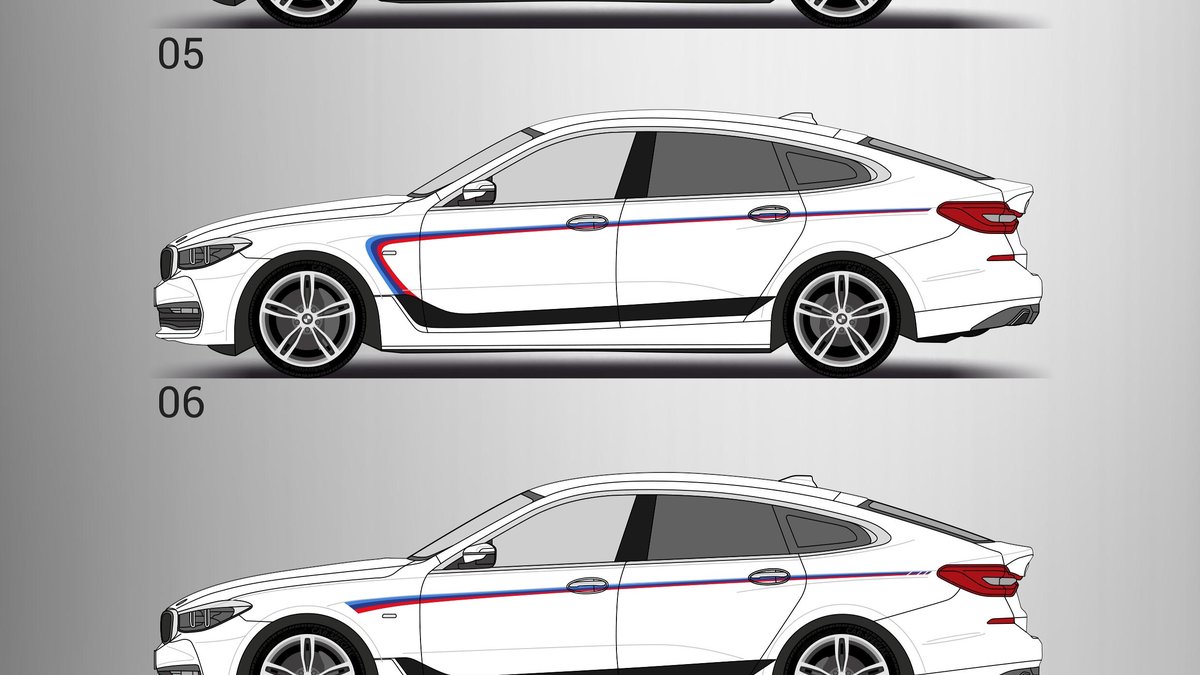 BMW 640d xDrive Gran Tourismo - M Performance Stripes design - cover