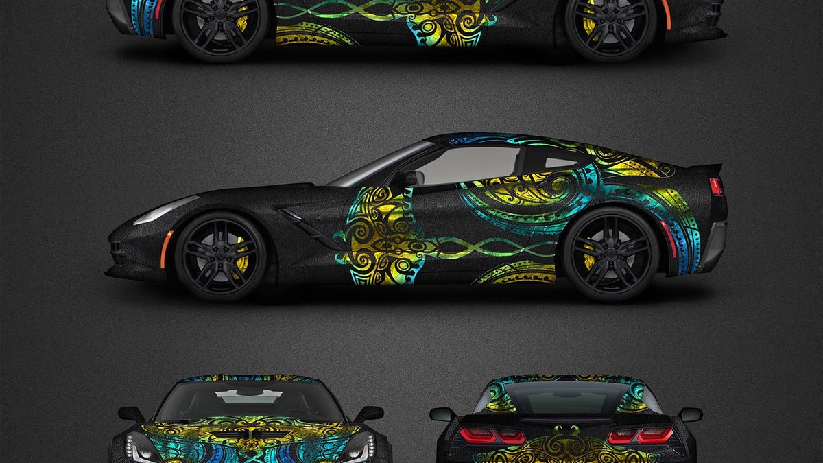 Chevrolet Corvette - Stingray design - cover