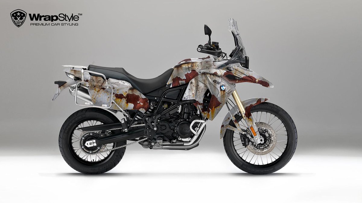 BMW F800 - Rusty design - cover