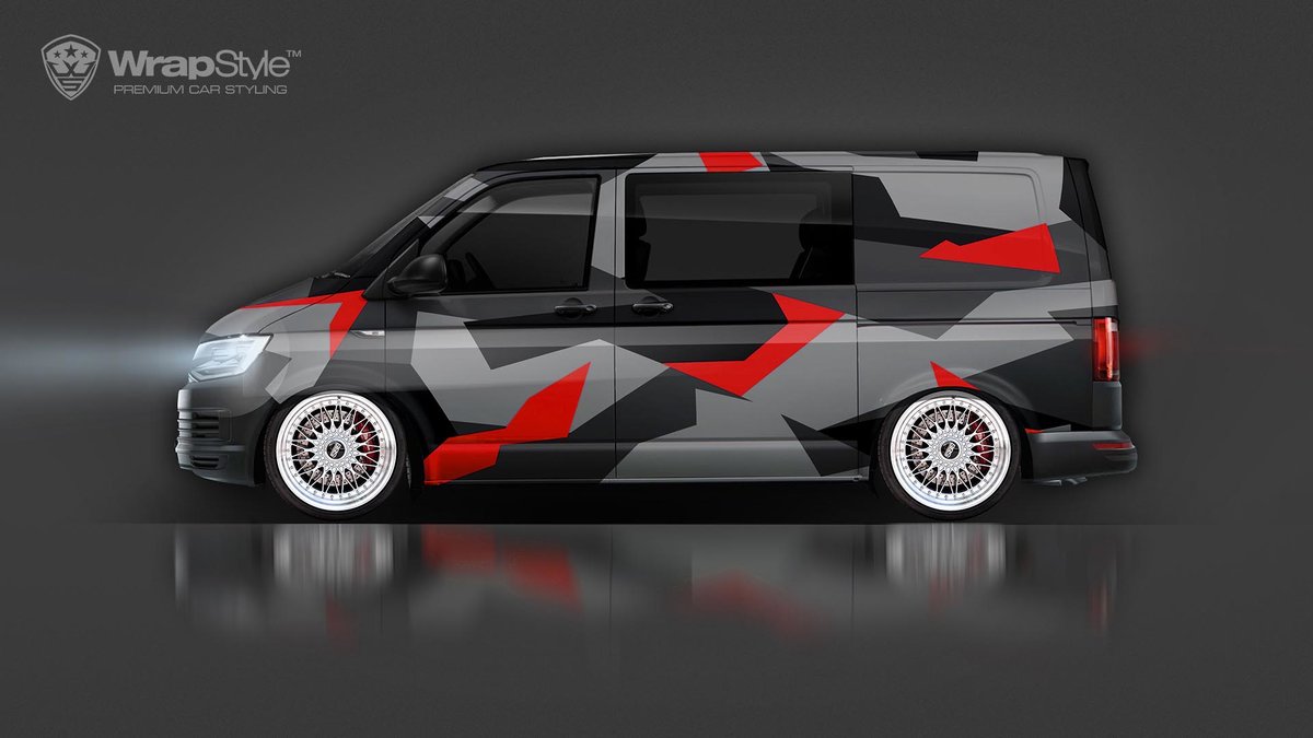 Volkswagen Transporter T6 - Camo design - img 1