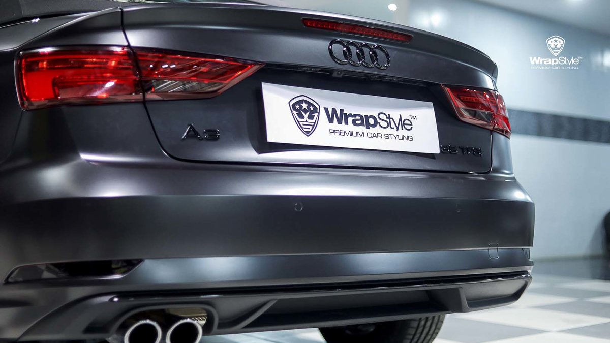 Audi A3 - Grey Satin wrap - img 1
