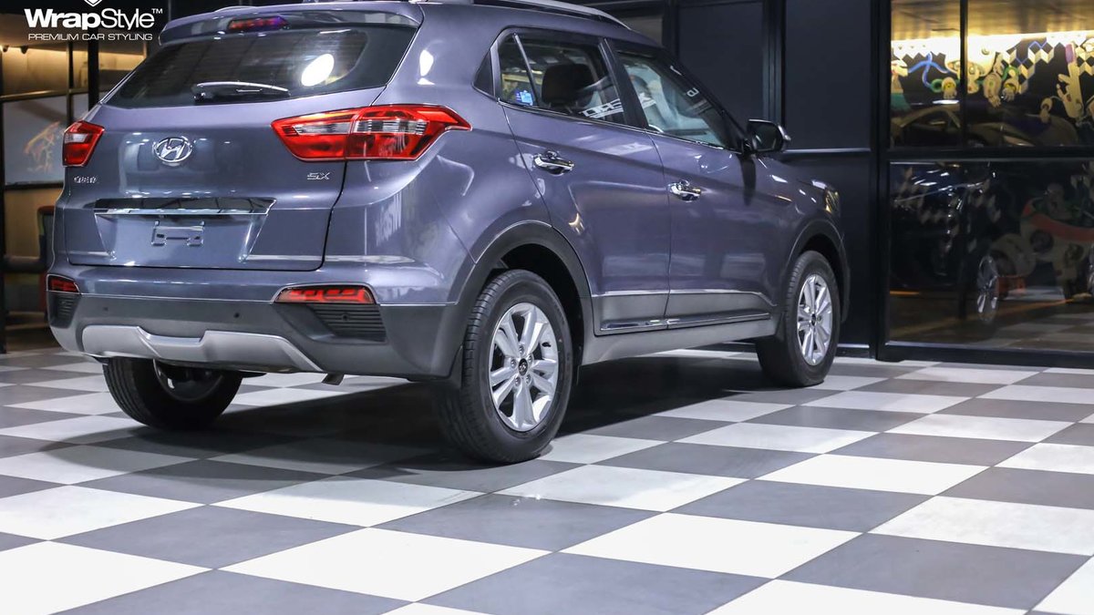 Hyundai Creta - Grey Gloss wrap - img 2