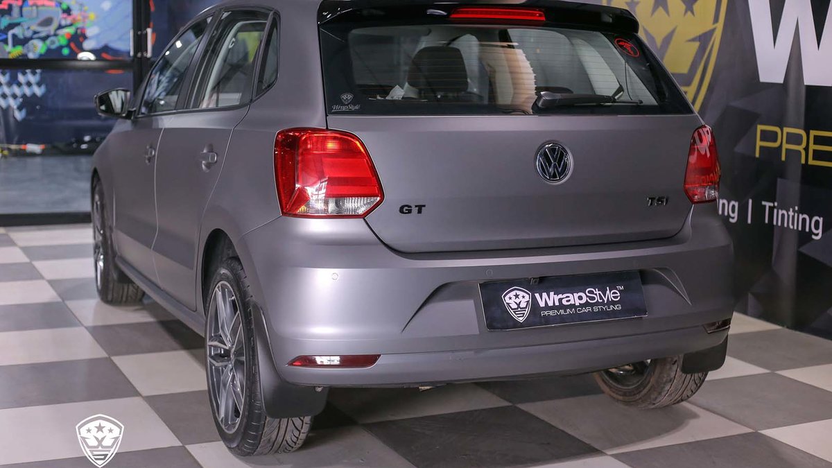 Volkswagen Polo -  Grey Matt wrap - img 3