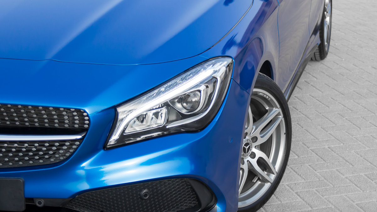 Mercedes CLA 250 - Blue Gloss wrap - img 1