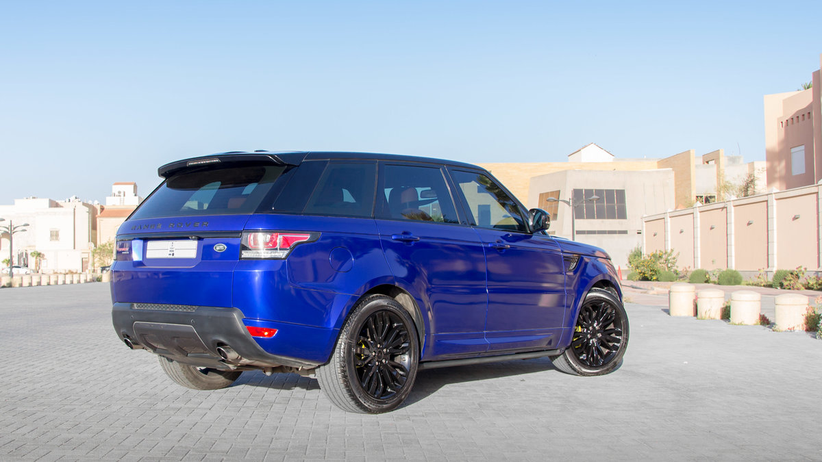 Range Rover Sport - Blue Gloss wrap - img 1