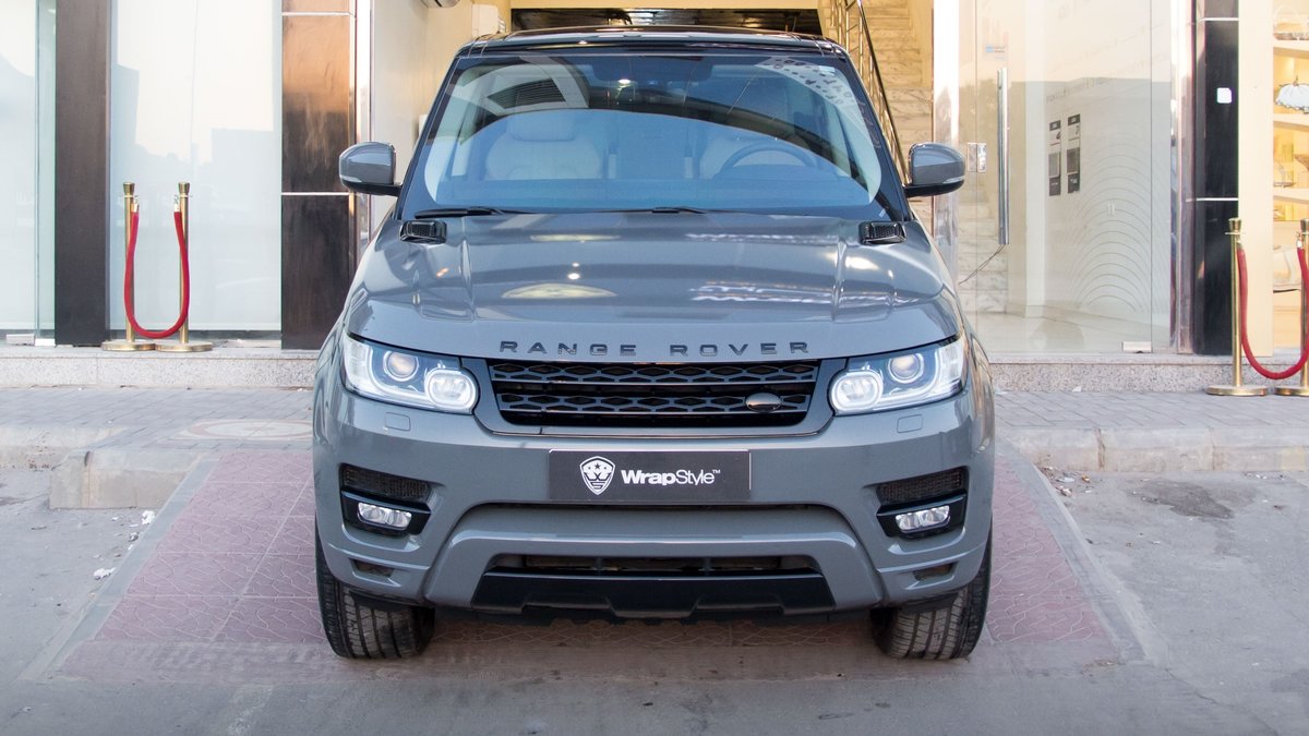Range Rover Sport HSE - Grey Gloss wrap - cover