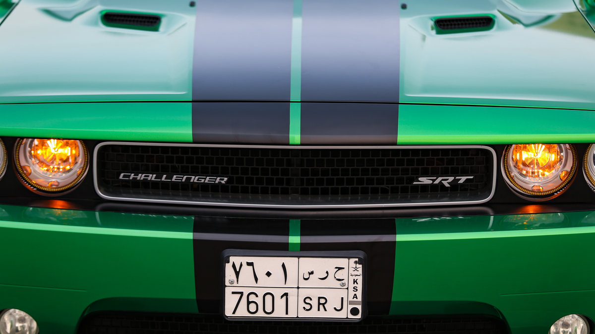 Dodge Challenger - Green Metallic wrap - img 3