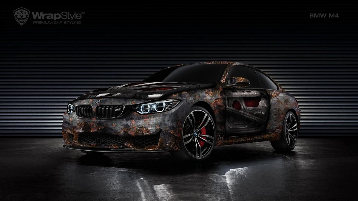 BMW M4 - Post - Apocaliptic Rusty design - cover