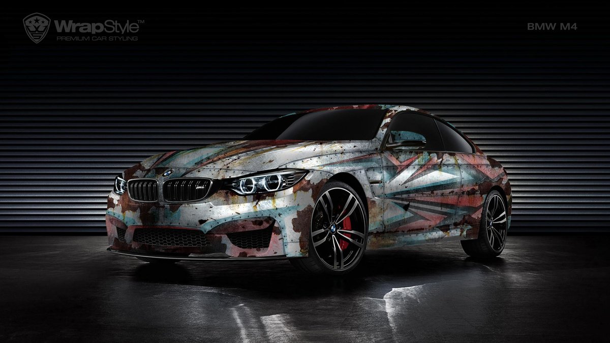 BMW M4 - Rusty wrap - cover