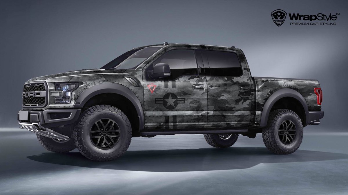 Ford Raptor - Jet Camo design - img 1