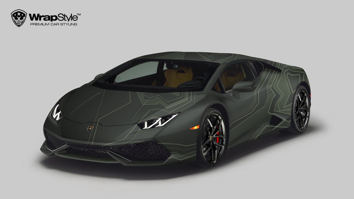 Lamborghini Huracan - Camo design - cover