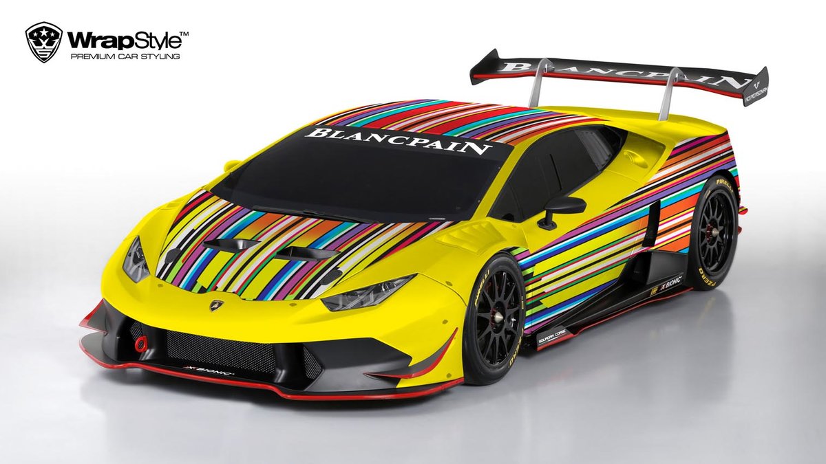 Lamborghini Huracan GT3 - Racing design - cover