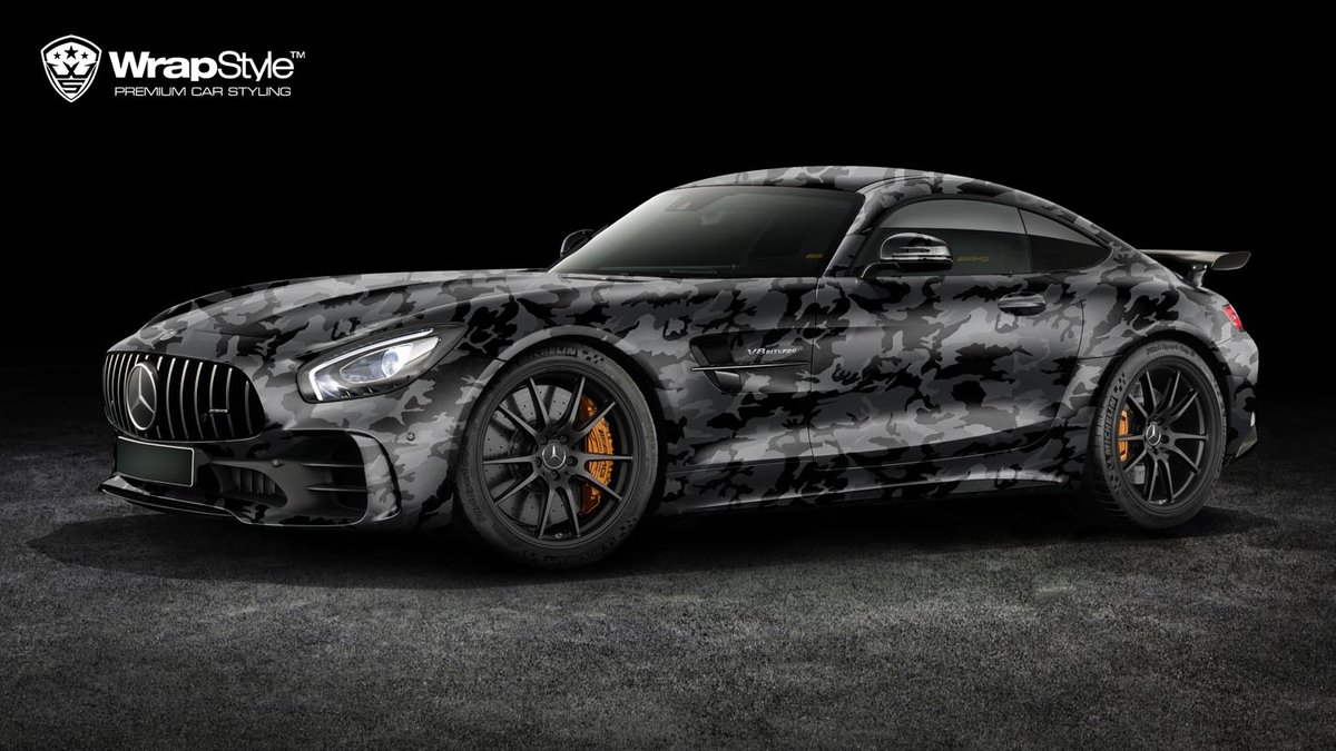 Mercedes AMG GTR - Camo design - cover