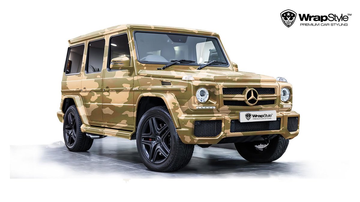 Mercedes G63 - Camouflage design - cover