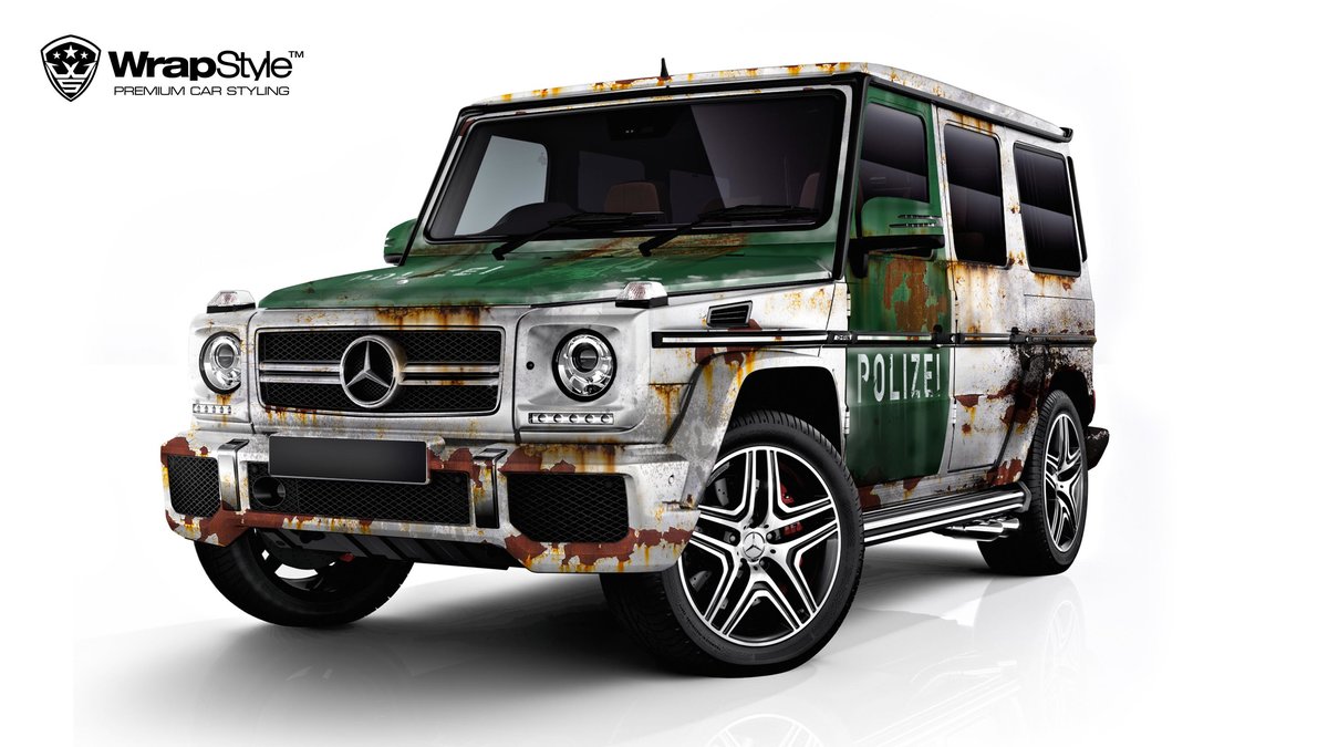 Mercedes G550 - Rusty Polizei design - cover