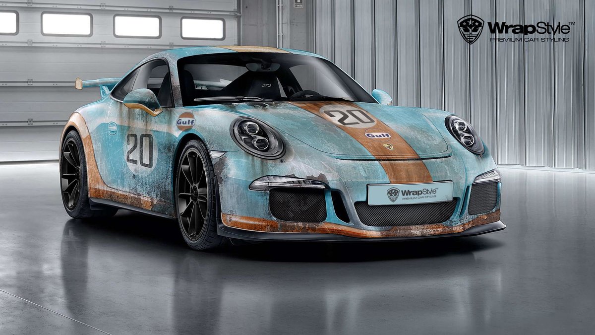 Porsche 911 GT3 - Rusty design - cover