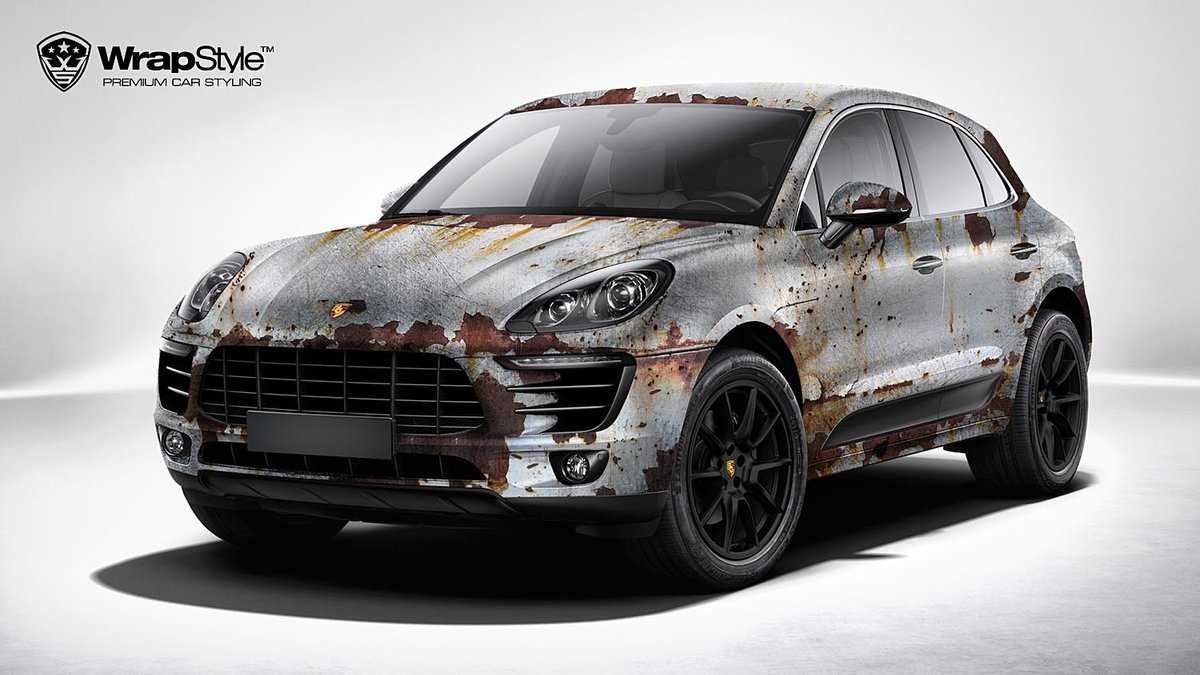 Porsche Macan - Rusty design - cover