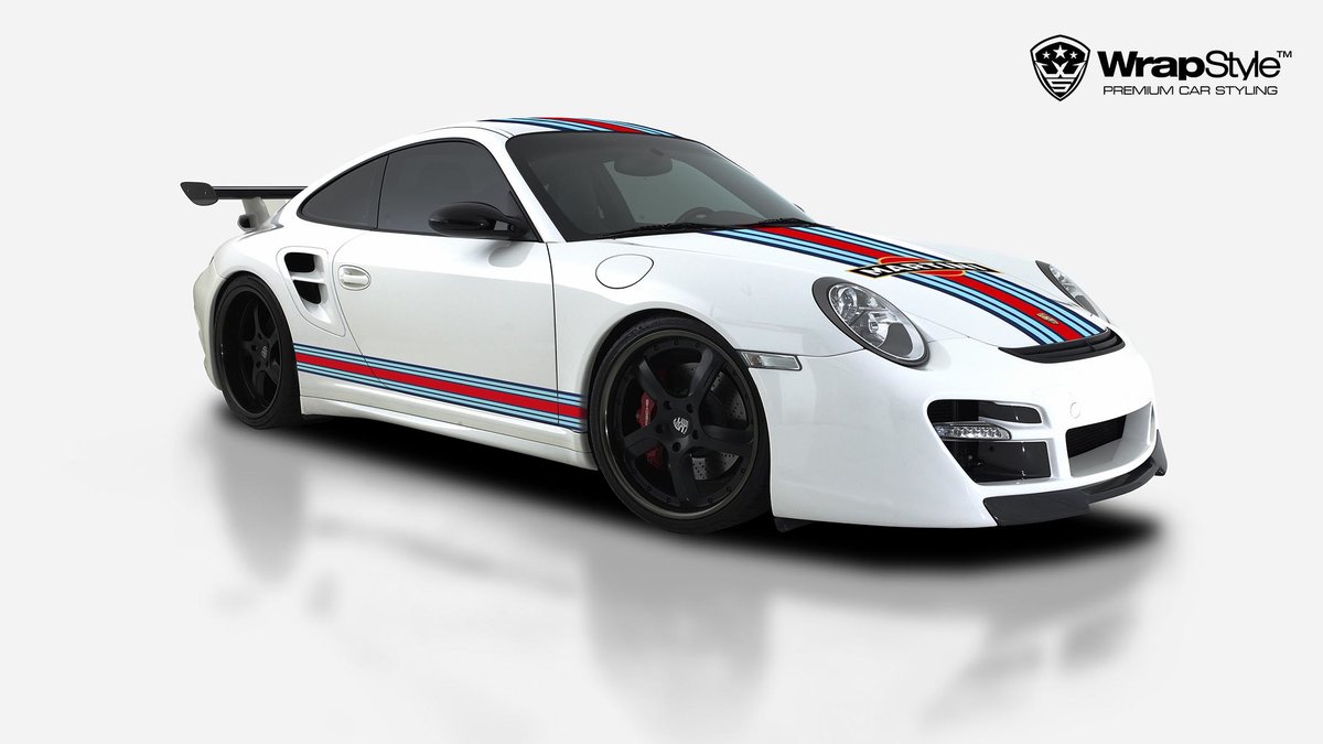Porsche Turbo 997 - Martini design - cover