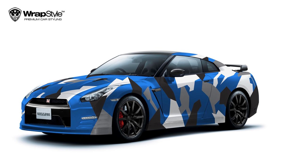 Nissan GTR - Camo design - cover