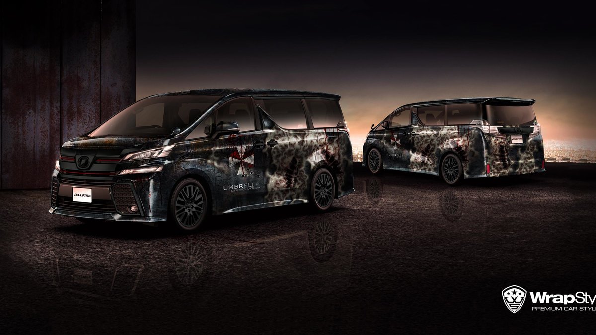 Toyota Vellfire - Resident Evil design - cover