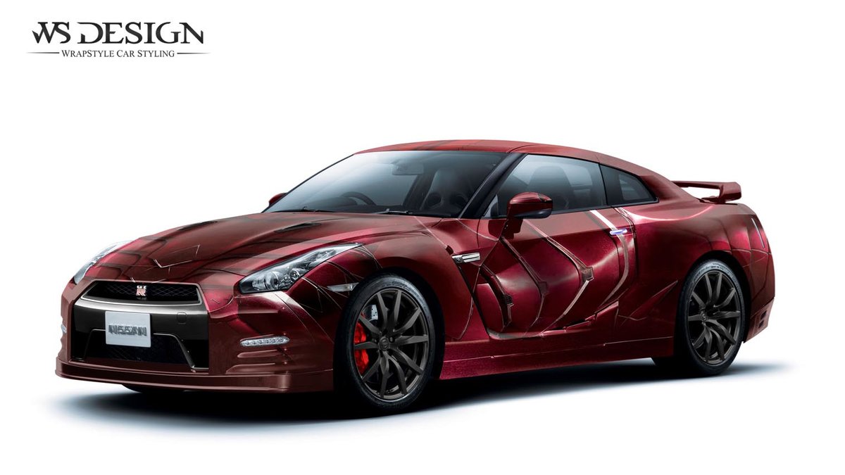 Nissan GTR - IronMan design - cover