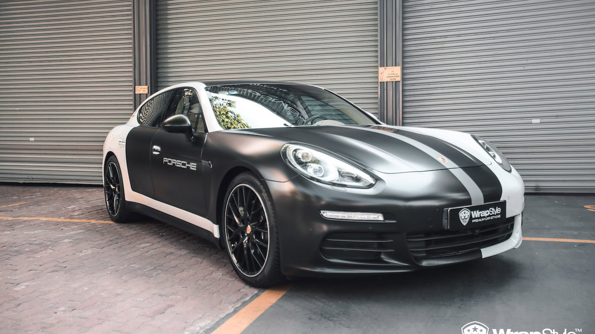 Porsche Panamera - Half Wrap - img 3