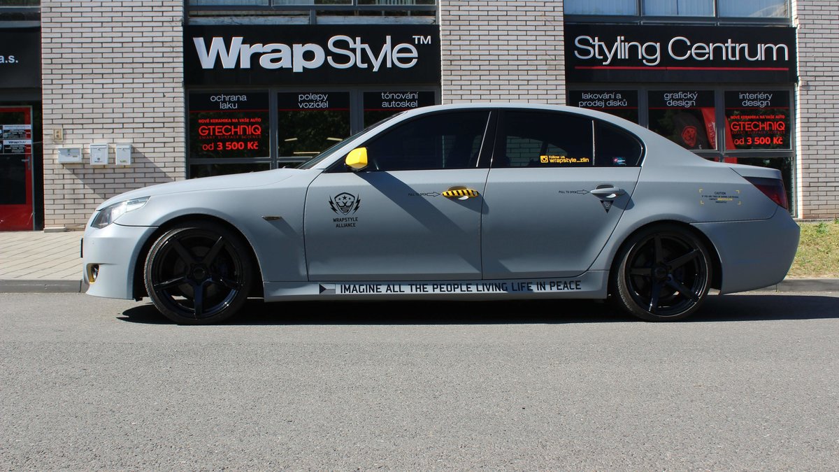 BMW 5 e60 - Jet Wrap - cover