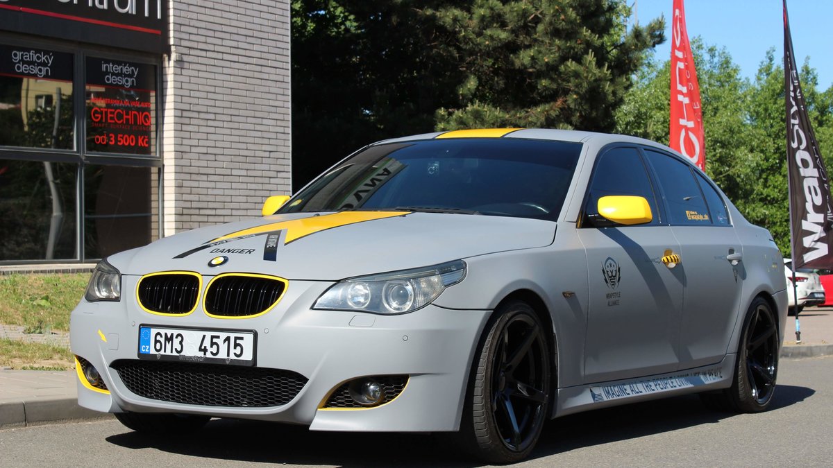 BMW 5 e60 - Jet Wrap - img 1