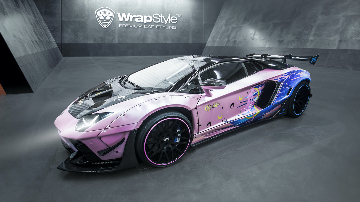 Lamborghini Aventador libertywalk - Selor moon - cover