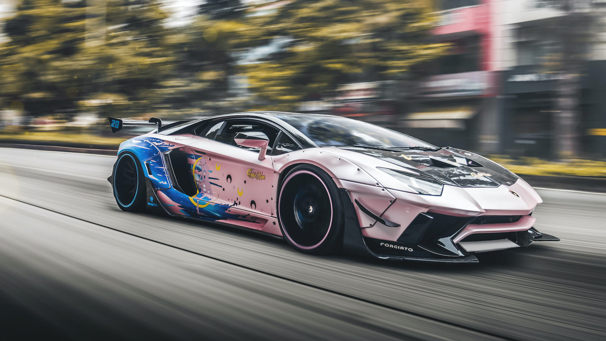 Lamborghini Aventador libertywalk - Selor moon - img 1