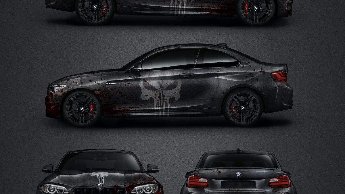 BMW M2 - Punisher design - cover
